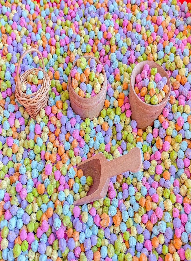Sensory-N-Stuff Colored Chickpeas for Sensory Play and Sensory Bins - Many Different Seasonal Colors (Pastel, 2 Cups) - Image 3